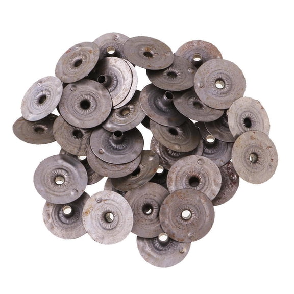 200pcs 6 Size Waxed Candle Wick Metal Sustainers or Candles Holders Part Handicrafts Supply , 20x3mm 200pcs-20x3mm