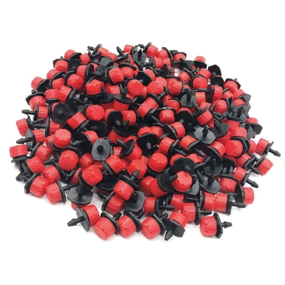 200pcs Adjustable Emitter Dripper Micro Drip Irrigation Sprinkler Watering System TAPDRA Accessory Part