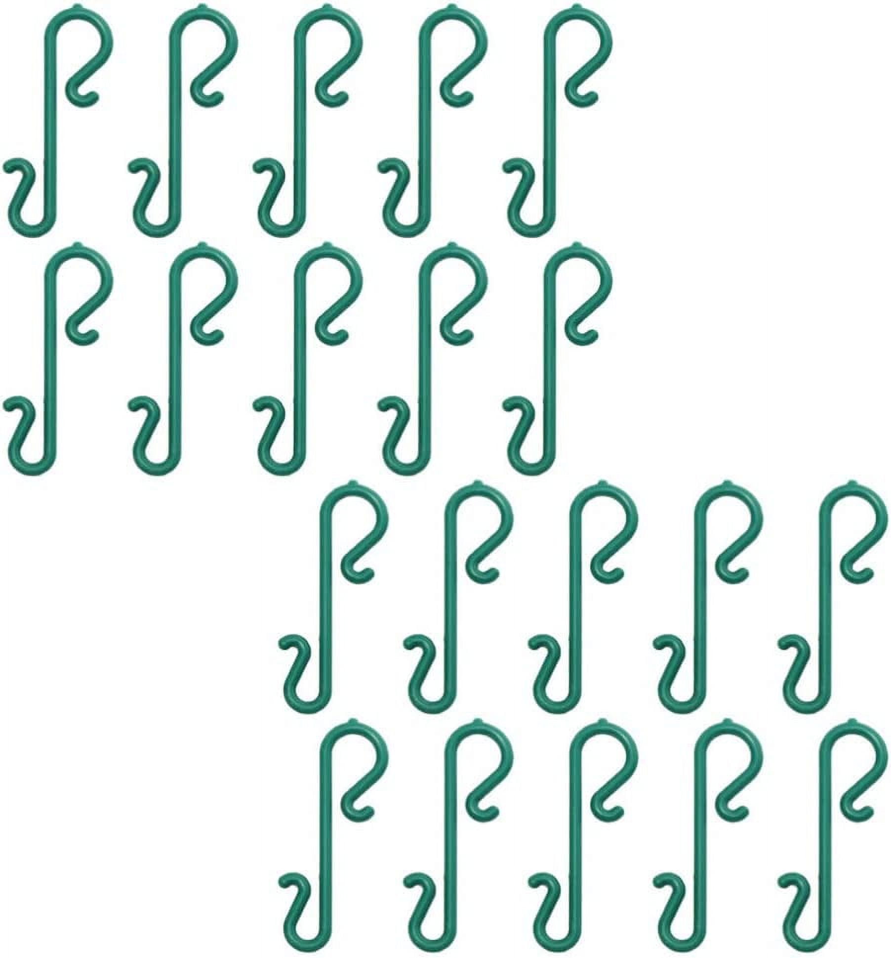 200pcs Christmas Ornament Hooks Heavy Duty S Shaped Ornament Hangers