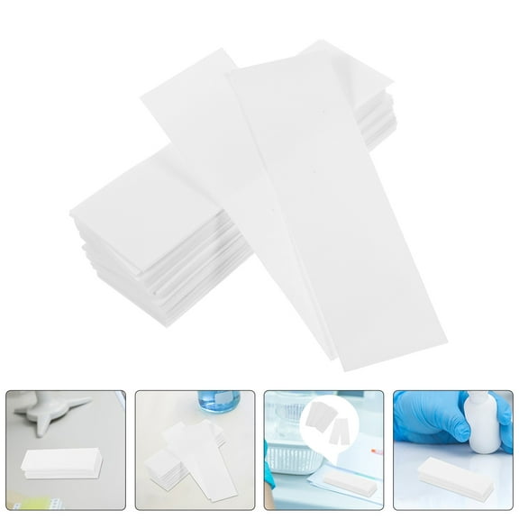 200pcs Chromatography Paper Strips Laboratory Experiments Papers for Pigment Separation