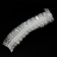 200pcs Clear Earmuffs Shower Hair Coloring Ear Protector Cover Caps