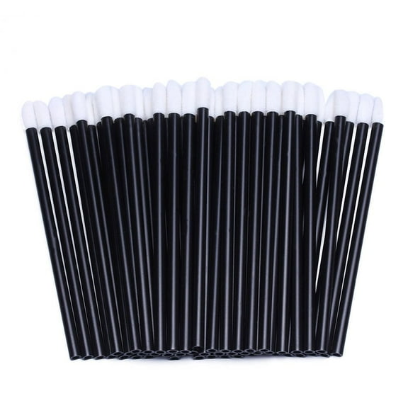 "200pcs Disposable Lip Applicators Lip Makeup Brushes Lip Gloss Applicators Lipstick Wands Beauty Tool Kits"