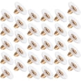 thumbnail image 1 of FENGGUIQU 200pcs Metal Earring Backs Safety Stoppers Jewelry Making Accessories for, 1 of 6