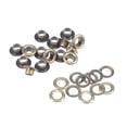 thumbnail image 1 of 200pcs Eyelets with Washers, 8 x 4 x 4mm Copper Through Hole Hollow Rivets Grommets Bronze Tone, 1 of 6