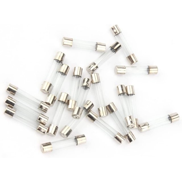 200pcs Fast Blow Glass Fuse Kit Assortment 6 * 30mm 250V 0.5A 1A 2A 3A