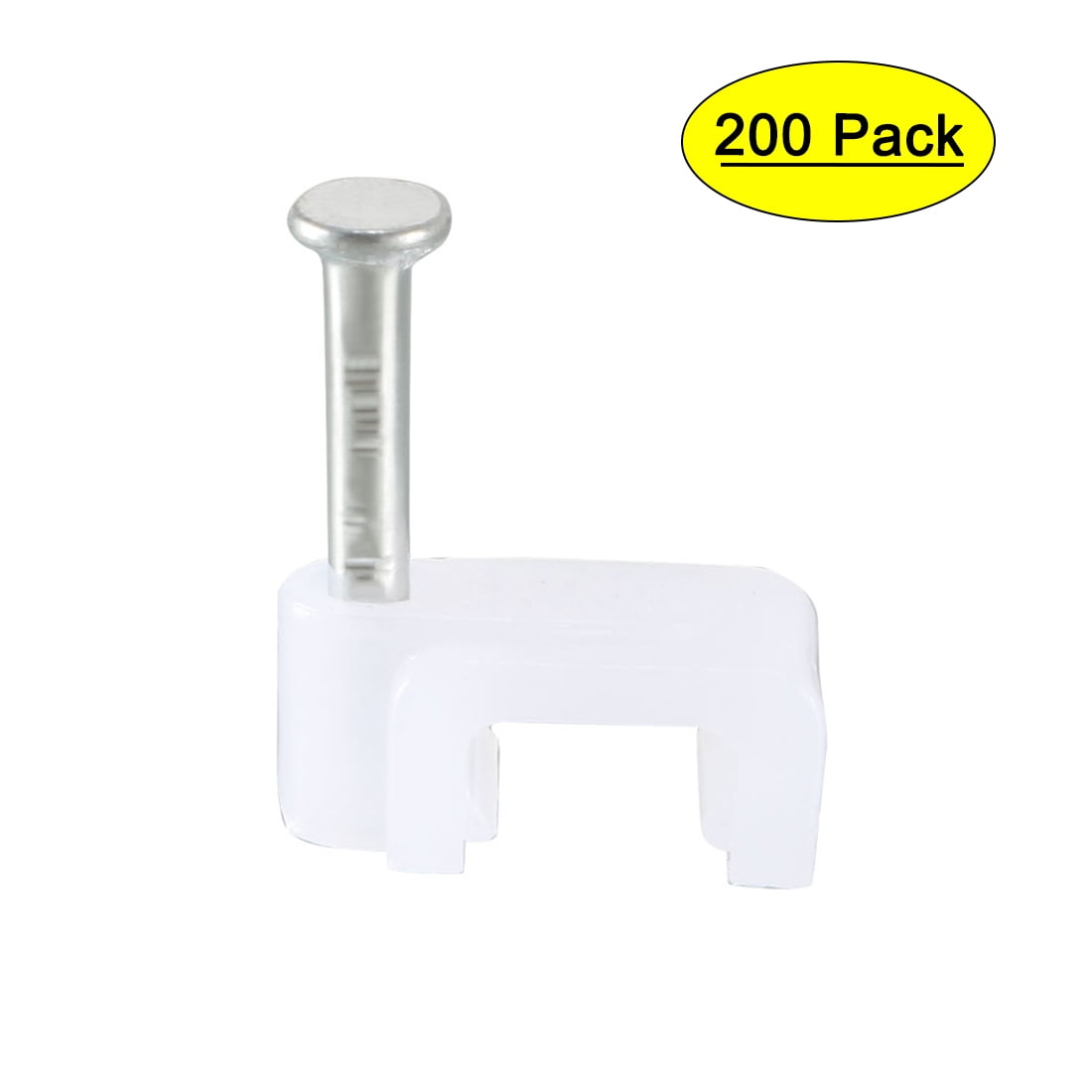 Hot Sale Cable Clips with Steel Nails 6mm-12mm Wire Holders and Tacks -  China Adhesive Cable Clips, Adhesive Flat Cable Clips | Made-in-China.com