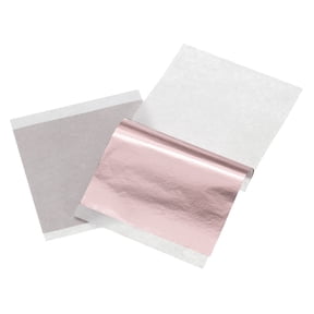 200pcs Foil Candy Wrappers, 3.5 x 3.5 Inch Chocolate Bar Wrappers, Aluminum Foil Paper for Caramel(Light Rose Gold)