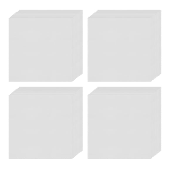 200pcs Foil Candy Wrappers, 6 x 6 Inch Chocolate Bar Wrappers, Aluminum Foil Paper (Silver, Fine Grid)