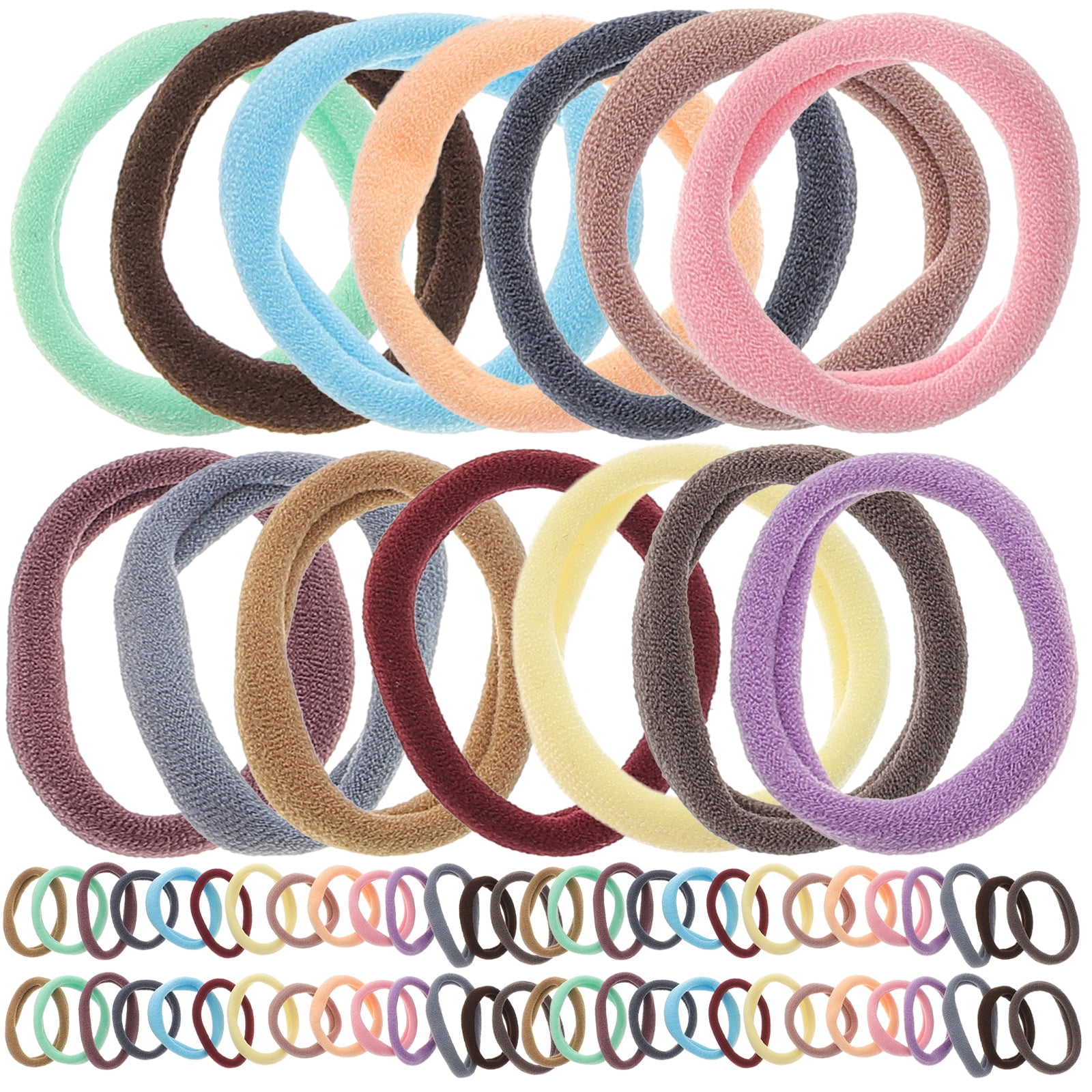 10 pcs Durable Elastic Hair Ties – Mixed Dark Colors Pony Tail Sports Daily Use Amazon.com : Colorful Ponytail Holders Hair Ties for Sports  main image 4