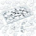 thumbnail image 1 of 200pcs Heart Mosaic Mirror 0.9 Inch Decorative Acrylic Mirror Adhesive Craft Mini Mirror Tiles Small Wall Mirror for Arts Crafts Photo Props Valentine's Day Bathroom Home Decor, 1 of 6