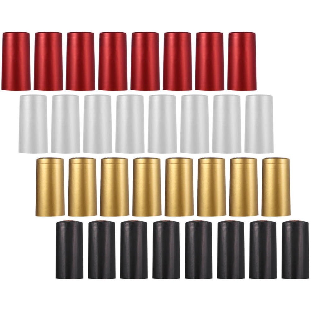 200pcs Heat Shrink Caps Seal Bottle Covers Bottle Cork Stoppers Wine Accessories