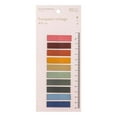 thumbnail image 2 of EAJORN Index Tabs Sticky Notes Tabs Multi-Colored Writable Index Labels Letter Stickers Book Marker For Planner Calendar Folder, 14x19cm/5.51x7.48in 2 of 12