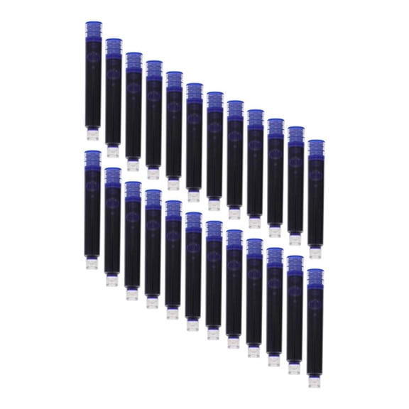 200pcs Ink Calligraphy Pens Pen Refills Universal Useful Refill Blue