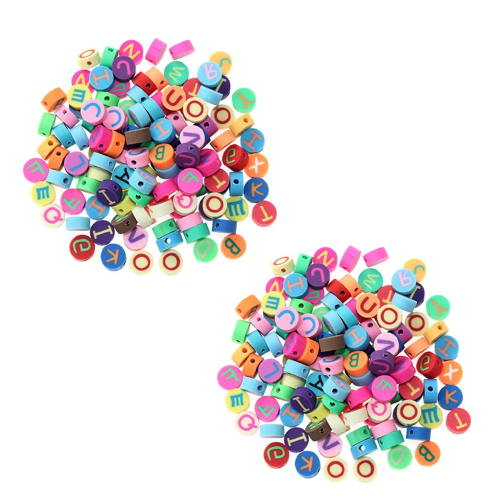 200pcs Jewelry Bracelet DIY Polymer Clay Beads Jewelry Making Bracelet