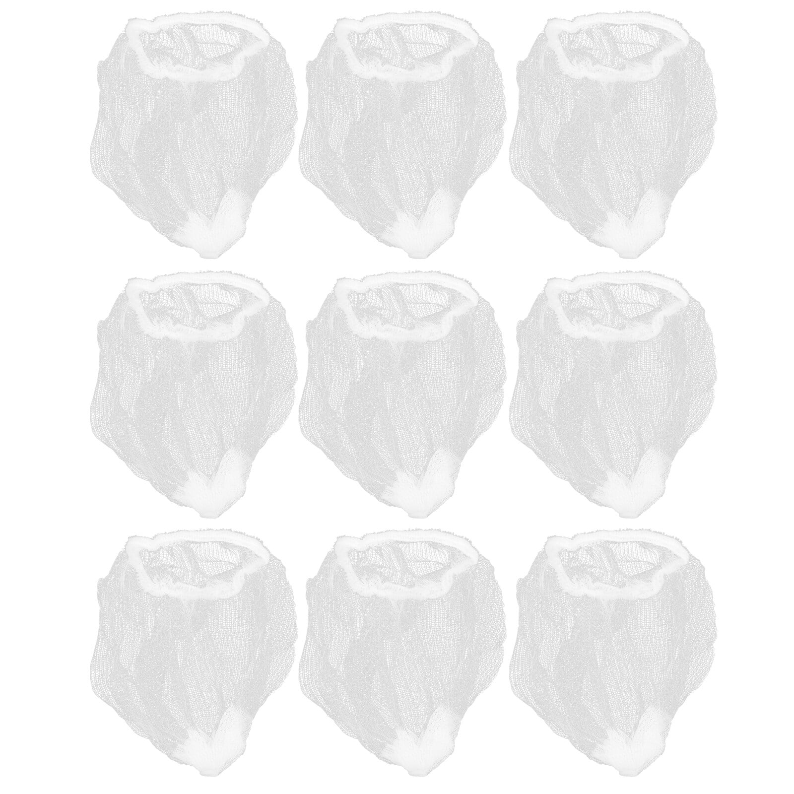 200 Pcs Kitchen Sink Strainer Bags - Elastic Mesh Drain Filter Covers For Sink & Shower (White, 3.5" Stretches To 7.1") - View #7