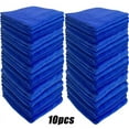 thumbnail image 1 of Microfiber Towels Car Wash Drying Cloth Blue Car Care Detailing Cleaning Polishing Duster Home Kitchen Washing Rags, 1 of 6