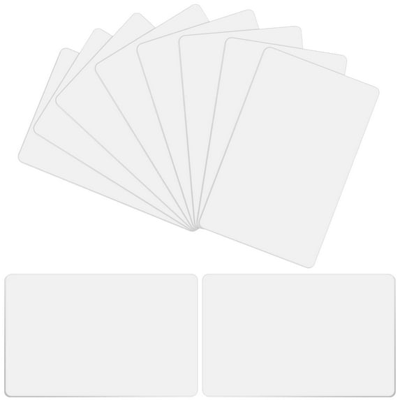 200pcs NFC Cards, Rewritable NTAG215 NFC Tags Programmable NFC Tags White Blank PVC Cards, 504 Bytes Memory NFC Business Card Chip for NFC Enabled Devices Phone Calls Automatically Commands