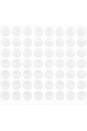 200pcs Non Pull Piercing Discs DIY for Piercing Bump Clear Earrings Backs Clear Piercing Discs DIY for Piercing Bump Plastic Disc Pads Stabilize Earlobe Support Patches