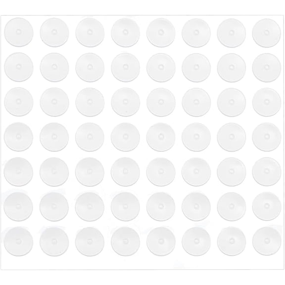 200pcs Non Pull Piercing Discs DIY for Piercing Bump Clear Earrings Backs Clear Piercing Discs DIY for Piercing Bump Plastic Disc Pads Stabilize Earlobe Support Patches