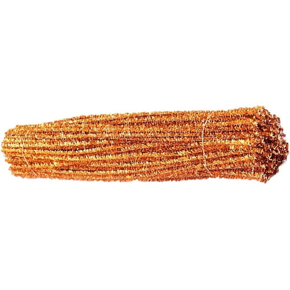 200pcs Pipe Cleaners Chenille Stems Glitter for Christmas DIY Crafts Decorations (Orange) Pipe Cleaners Craft Kids Outdoor Toys