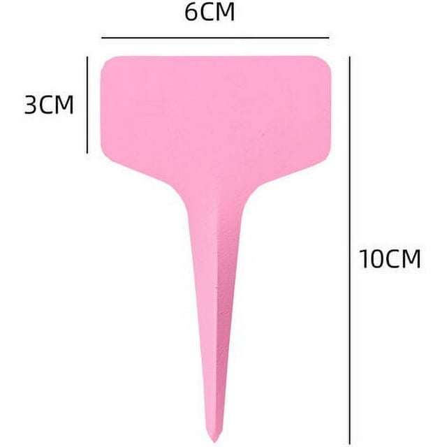 200pcs Plastic Plant Tags and Labels Waterproof TType Garden Markers