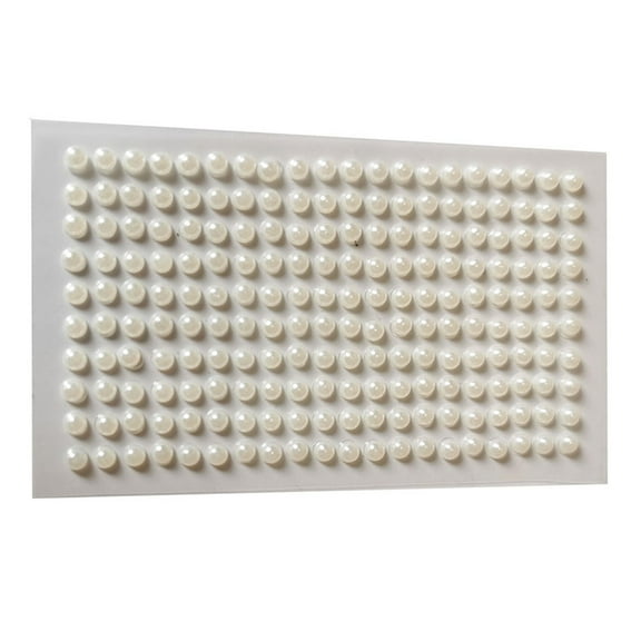 200pcs Self Adhesive Pearls Stickers Face Gems for Makeup, Rave Accessories Festival Jewels, Hair Gems, Rhinestone Stickers for Face, Eye, Makeup, Nail, Body, Crafts