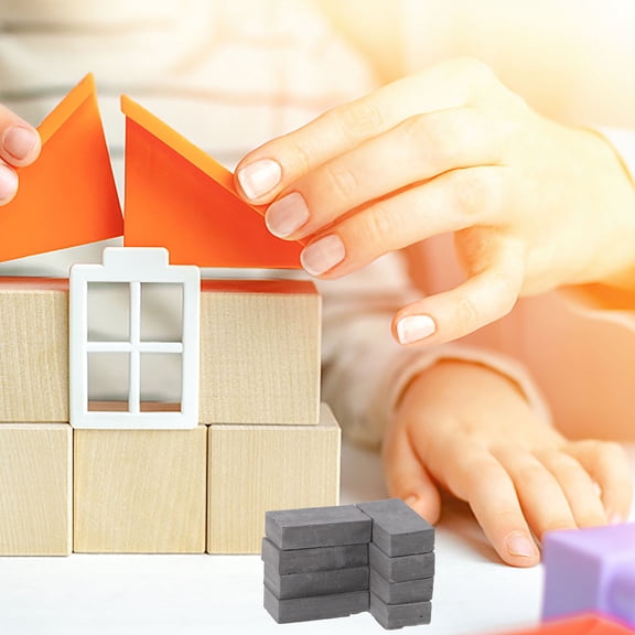 200pcs Mini Building Bricks Set Small Simulation Blocks Model Bricks for Kids Landscaping and Construction Toys