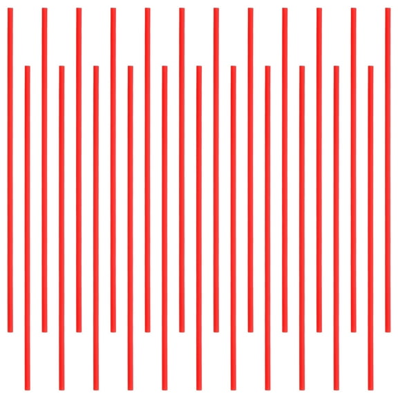 Supvox 200Pcs Plastic Red Spray Can Nozzle Tubes Durable Extension Straws for Precision Spraying