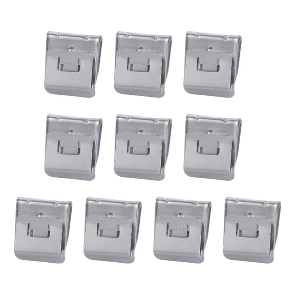 200pcs Sturdy Stainless Steel Cable Clip Portable Accessory for Managing Solars Panel Wire And Electrical Cables