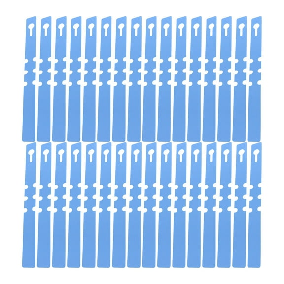 200pcs Waterproof Plant Labels Nursery Markers Garden Tags Garden Classification Tag Bonsai Pot Recognizer for Farm Garden Outdoor (Blue)