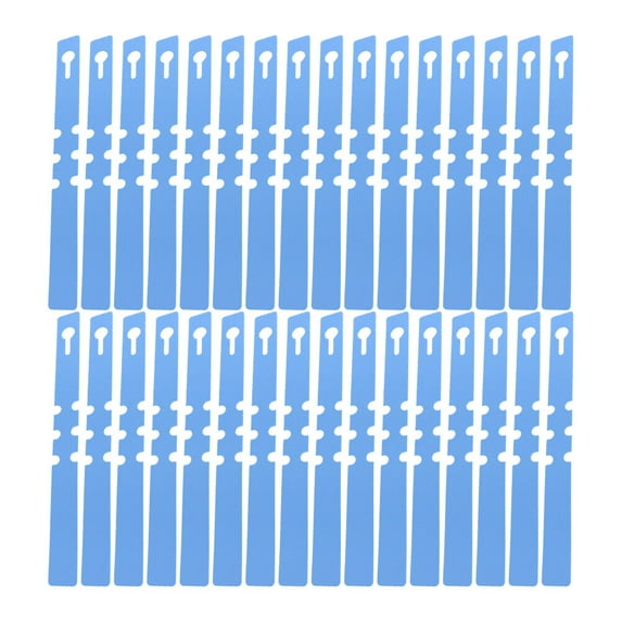 200pcs Waterproof Plant Labels Nursery Markers Garden Tags Garden Classification Tag Bonsai Pot Recognizer for Farm Garden Outdoor (Blue)