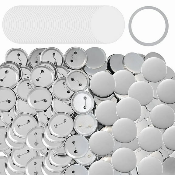 200sets of 58mm/2.25 Inch Button Making Supplies, Complete DIY for Buttons and Badges,Suitable for Button Making Machine