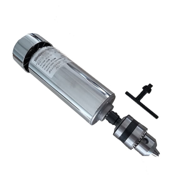 200w/300w/400w/500w Engraving Machine Spindle Motor Air-Cooling High Speed CNC (Drill Chuck Clamping Range:1.5-10mm) ,Easy to Install