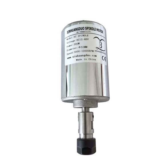 200w/300w/400w/500w Spindle Engraving Machine Spindle Motor Air-cooling Cnc Spindle DC Motor CNC Engraving Machine ER11 Or ER16 ,Efficient Performance