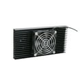 thumbnail image 1 of 200x100x40mm LED Radiator Aluminum Heatsink Extruded Heat Sink With Ac Fan For 50w 100w Led Grow Light Led Plant Light ,Easy to Operate, 1 of 7