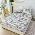 thumbnail image 1 of 200x220cm Washed Cotton Full Enclosure Bedspread Three-piece Set  Home Bedroom Hotel Bedding Bettbezüge und Kopfkissenbezüge, 1 of 6