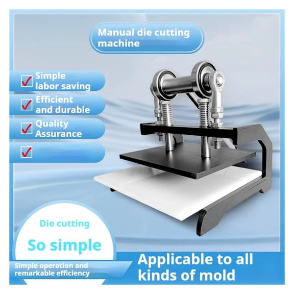 200x250mm Manual Die-cutting Machine, Dedicated Die Pressing Machine, Leather Cutting DIY Handmade Material Cutting Machine