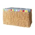 thumbnail image 1 of 200x75cm Outdoor Beach Atmosphere Decorative Table Skirt Tassel Table, 1 of 4