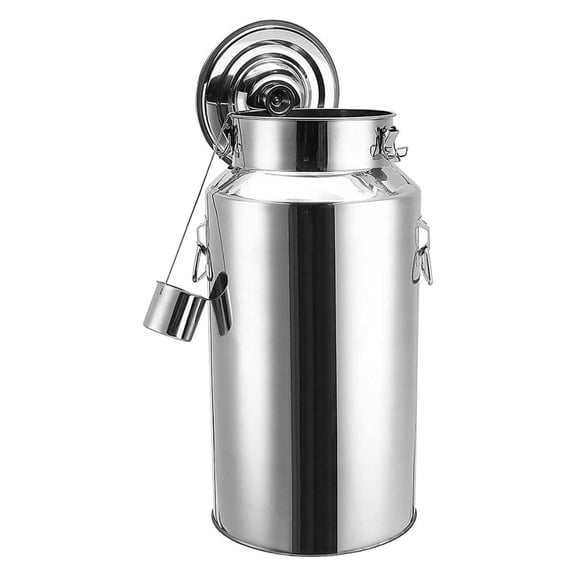 201 Stainless Steel Bucket, Fermenter Milk Transport Barrel Vat Large Capacity Oil Storage Barrel Grain Storage Container For Liquid Storage And Transport