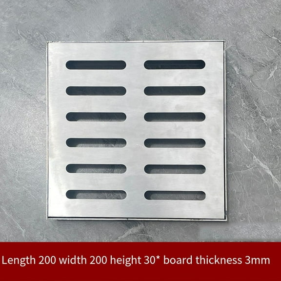 201 stainless steel manhole cover drainage ditch cover decorative frame