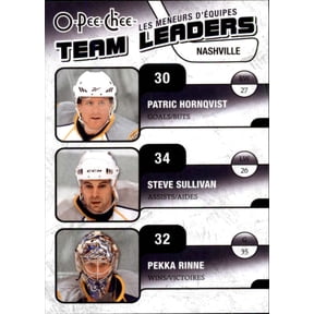 2010-11 OPC w SP, Inserts, Update Nashville Predators Team Set 19 Cards (2 SP, 1 insert) Lindback RC