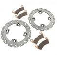 thumbnail image 1 of 2010-11 Polaris Ranger XP 800 EPS Front RipTide Brake Rotors & MudRat Brake Pads, 1 of 5