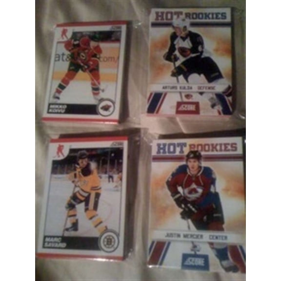 2010-11 Score Devils Team Set 1 RC 18 Cards Martin Brodeur MINT