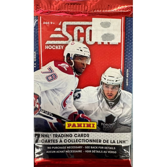 2010/11 Score Hockey Retail Pack