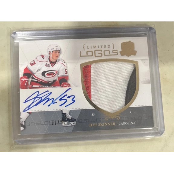 2010-11 Upper Deck The Cup - Limited Logos Autographs Jeff Skinner #LL-SK [None] Rookie