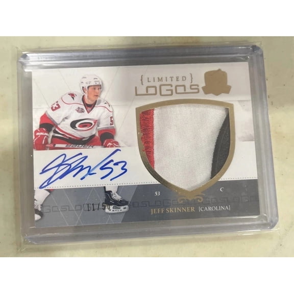 2010-11 Upper Deck The Cup - Limited Logos Autographs Jeff Skinner #LL-SK [None] Rookie