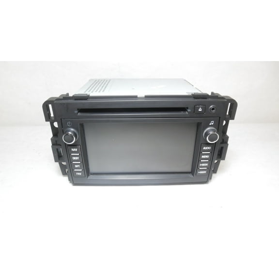Pre-Owned 2010 2011 2012 GMC Acadia Navigation CD DVD Player Radio Receiver w/ Display OEM - Verify Specific Vehicle Fitment In Description - (Good)