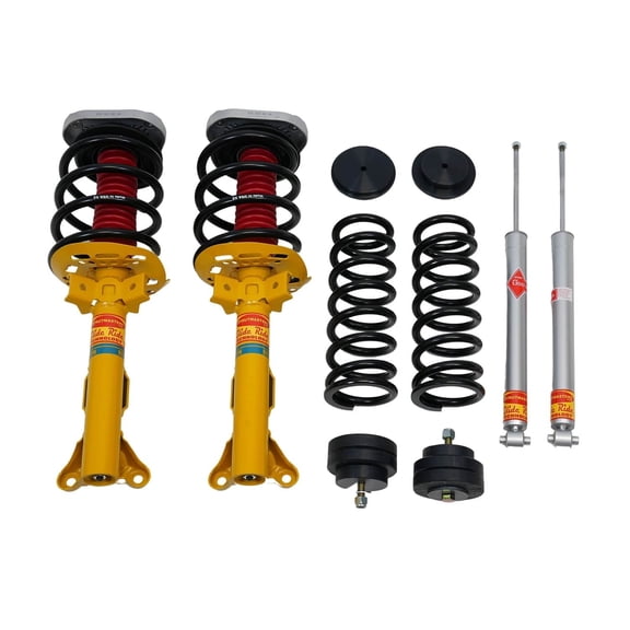 2010-2011 Mercedes-Benz E300 RWD Sedan 4 Wheel Air Suspension Conversion Kit (ME54F)