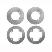 2010-2012 Polaris 800 Ranger XP Front & Rear MudRat Stainless Steel Brake Rotors