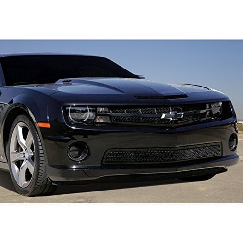 2010-2013 Camaro T-Rex - 1-Pc Upper Class Custom Style Black Mesh Lower Grille